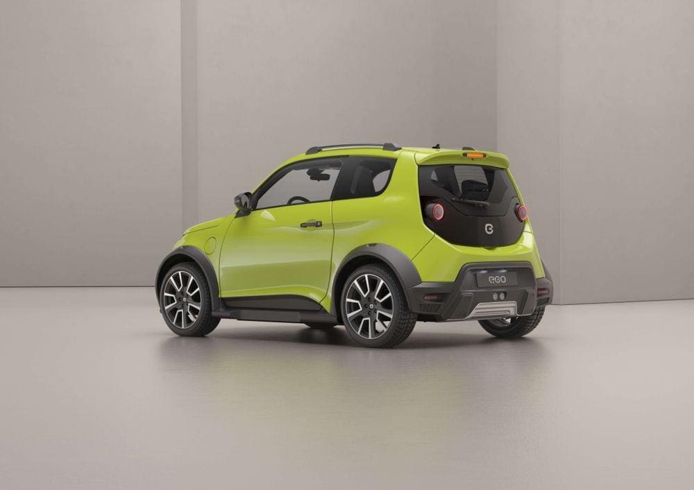e.wave X la voiture électrique compacte 4 places avec une autonomie de 240 km
