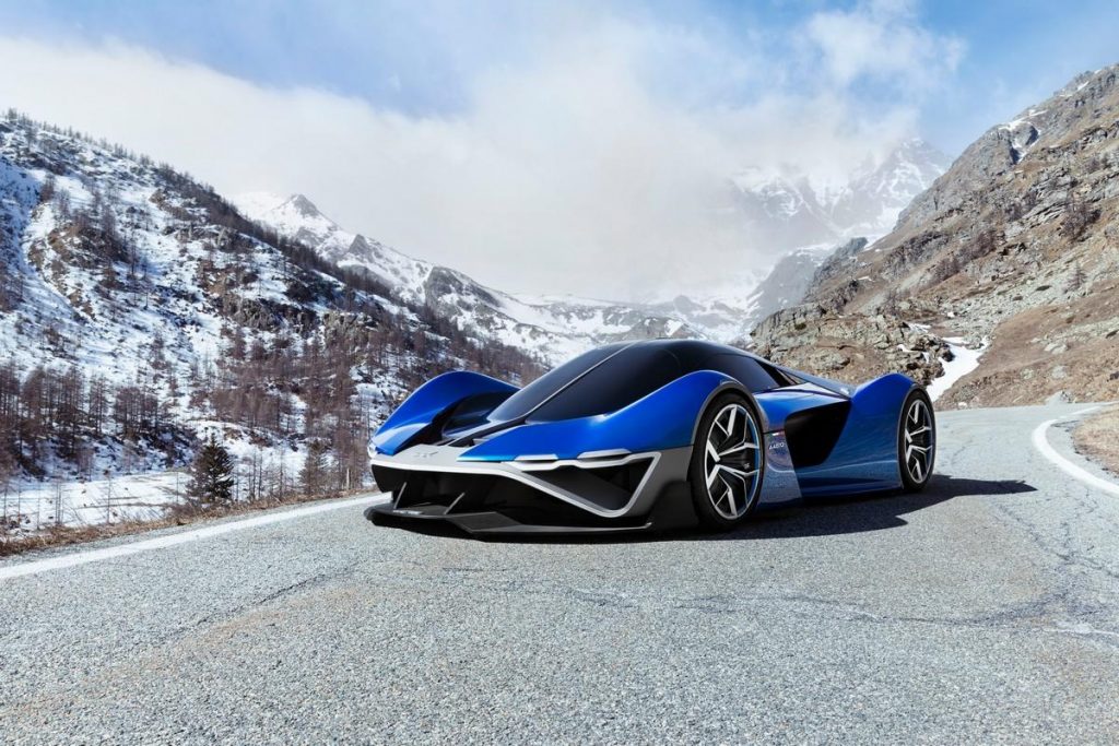 Alpine A4810 Project by IED : le nouveau concept-car