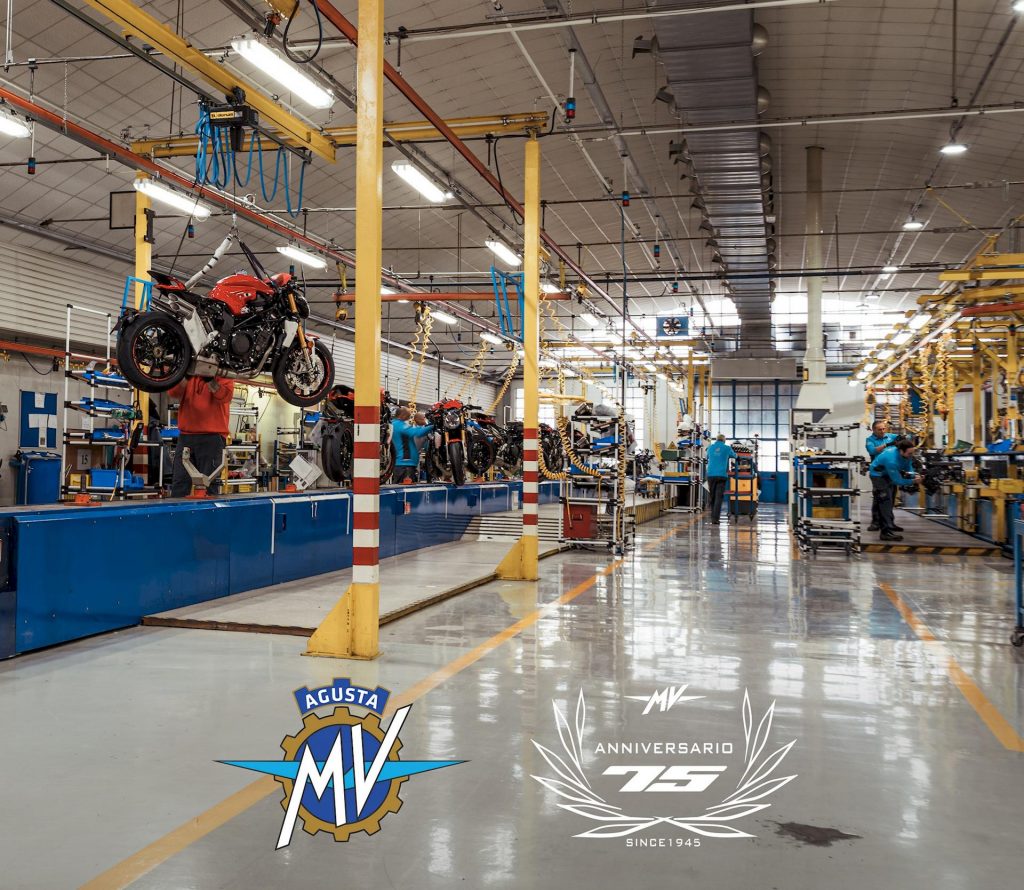 Coronavirus : MV Agusta se rend, production suspendue jusqu'à nouvelles dispositions