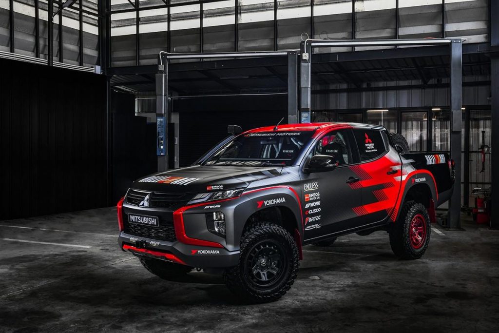 Mitsubishi L200 Ralliart 2022: a dévoilé la version qui participera à l'Asia Cross Country Rally