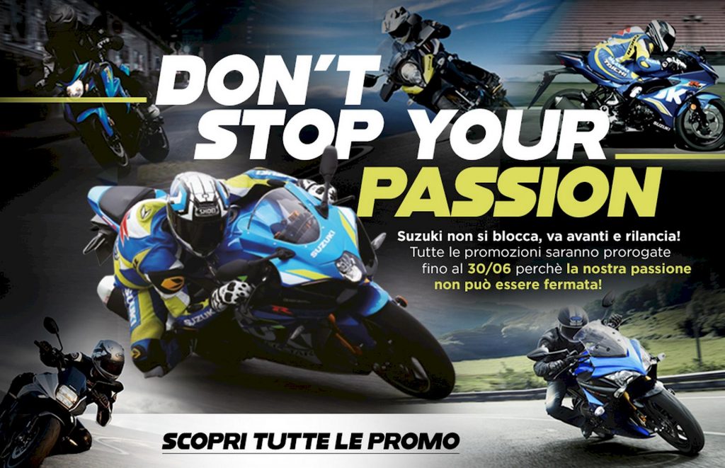 Remises moto et scooter Suzuki : les offres sont valables jusqu'en juin 2020