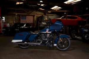 Harley-Davidson Road Glide Special 2020 Billard Bleu - Stone Washed White