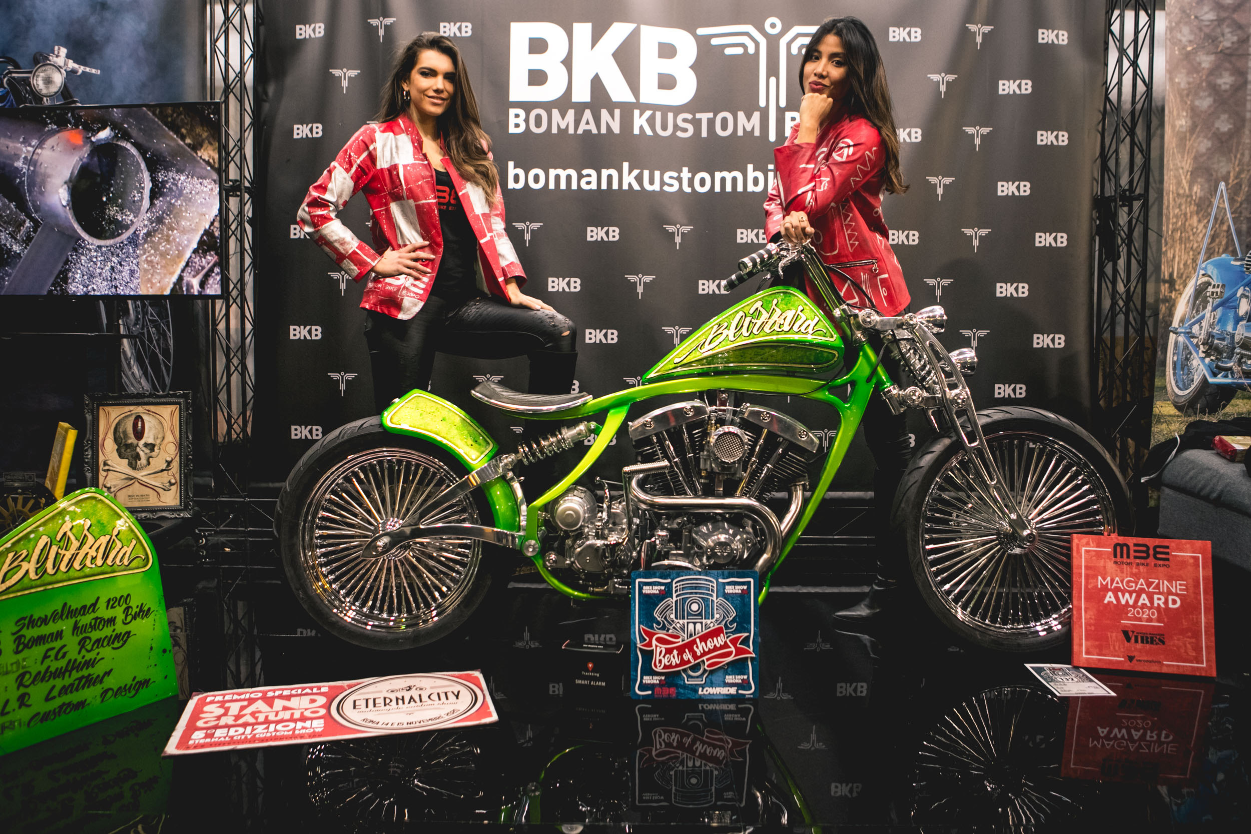 Salon du vélo Motor Bike Expo 2020 LowRide Best of Show BKB Blizzard