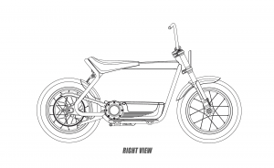 Scooter électrique Harley-Davidson Concept