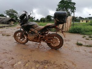 Voyage moto électrique Afrique