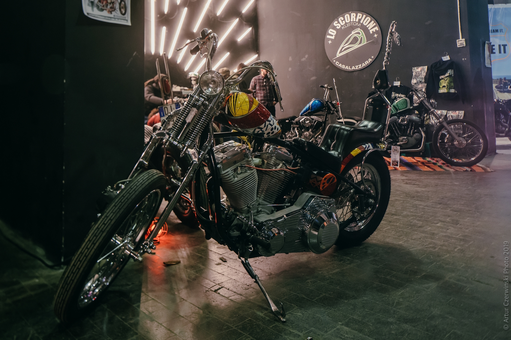 Salon personnalisé de la moto de la ville éternelle 2018