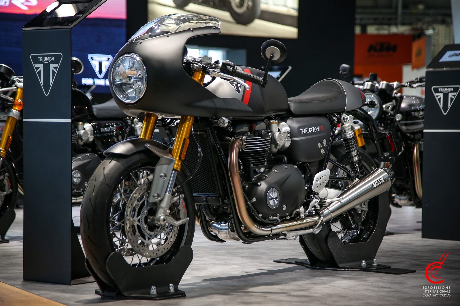 Carénage café racer Triumph Thruxton RS 2020 Eicma