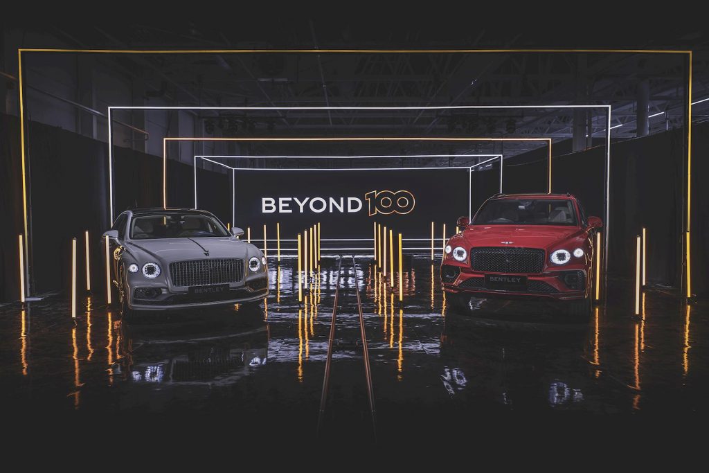 Avec Bentley Beyond100, la marque britannique annonce 5 nouvelles voitures électriques