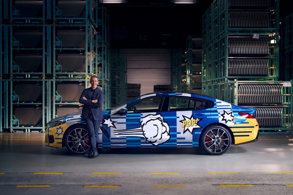 BMW The 8 X Jeff Koons : La M850i ​​​​xDrive Gran Coupé devient une œuvre d'art pop !