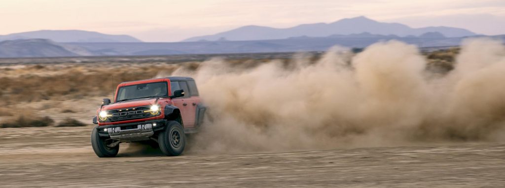 Ford Bronco Raptor : le tout-terrain extrême devient encore plus extrême