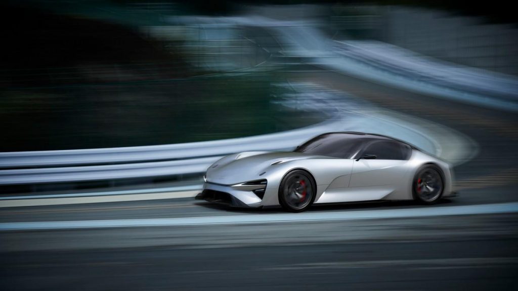 Les premières images de la nouvelle Lexus électrique sont folles