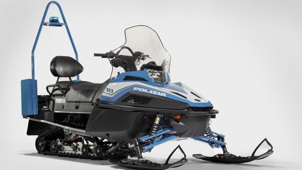 Motoneiges Yamaha Viking de la police