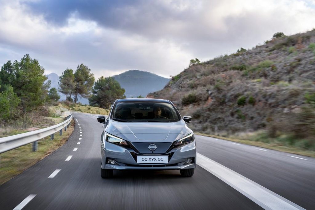 Nissan Leaf 2022 à partir de 29 500 euros