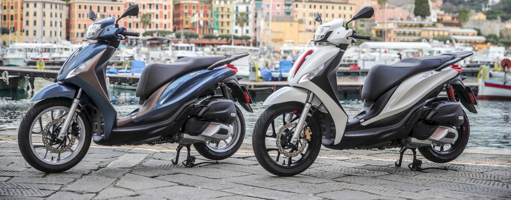 Piaggio Medley 2020: prix des nouveaux scooters 125 et 150 également en version 
