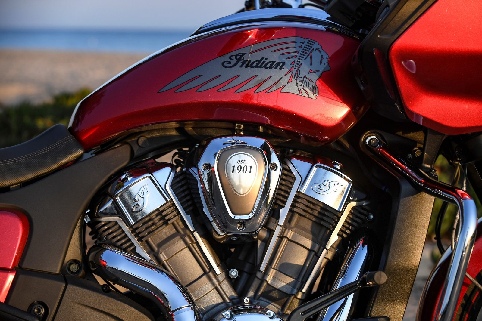 Indian Challenger Limited 2020 Rubis Métallisé