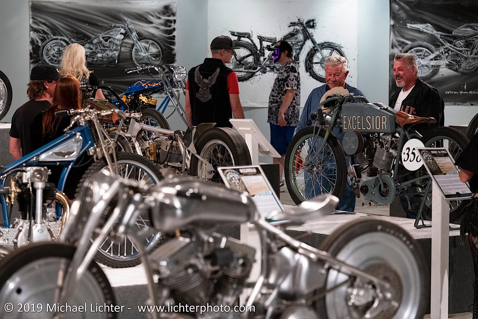 Les motos comme art