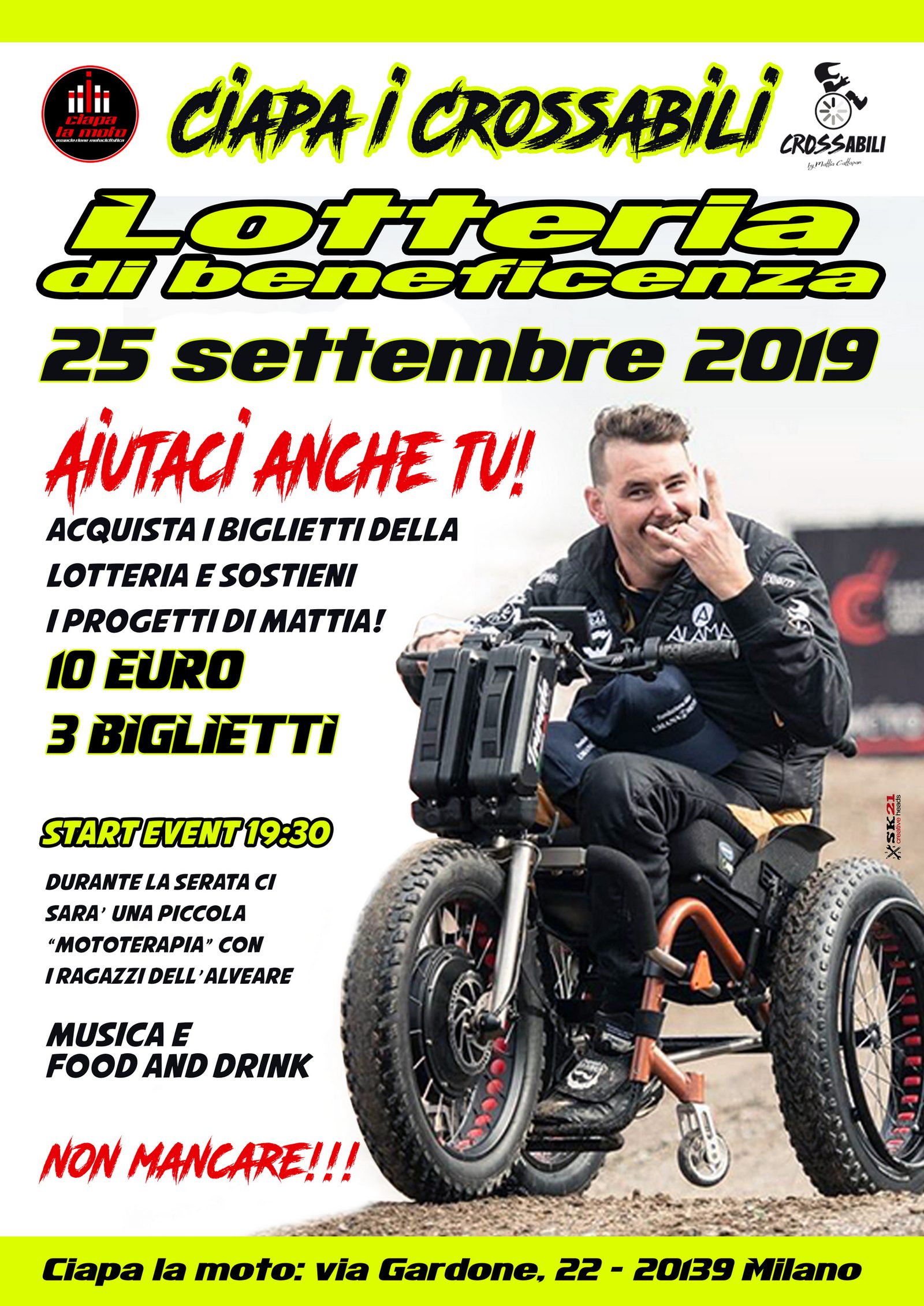 Affiche Ciapa les Crossables
