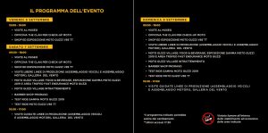 Programme Moto Guzzi Open House 2019