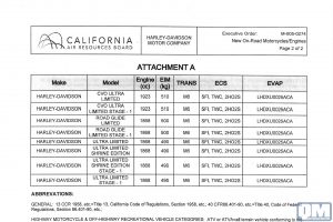 CARB Harley-Davidson Road Glide Limitée 2020 CARB Harley-Davidson Road Glide Limitée 2020