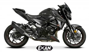 EXAN Suzuki GSX-S750 X-Noir Ovale EXAN Suzuki GSX-S750 X-Noir Ovale