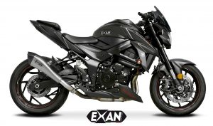 EXAN Suzuki GSX-S750 X-Noir Evo EXAN Suzuki GSX-S750 X-Noir Evo