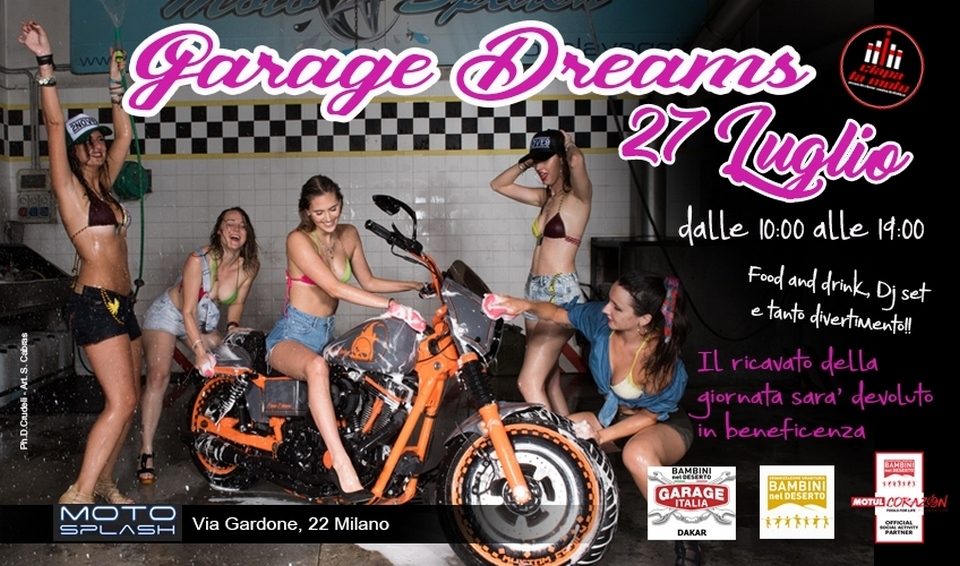 Affiche Motosplash Garage Rêves