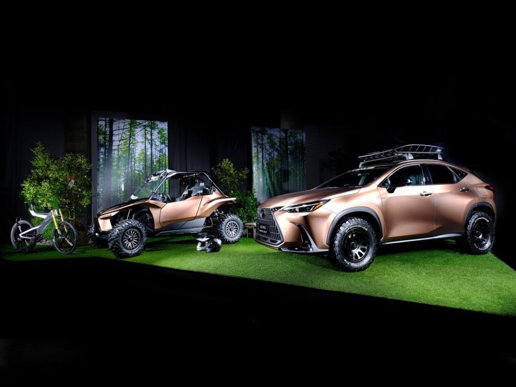 Concept car Lexus 2022 : les nouveaux Offoad et ROV NX PHEV