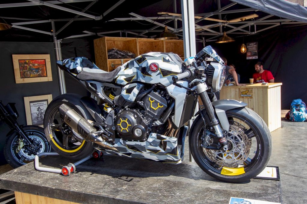 Honda CB1000R personnalisée au Glemseck 101 Festival