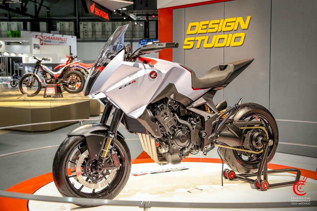 Honda CB4 X Concept réalisé par des designers italiens
