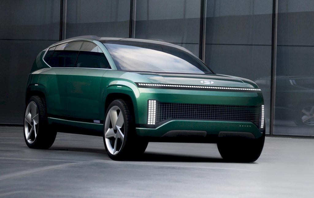 Hyundai Seven Concept : le nouveau SUV électrique aux matériaux écologiques