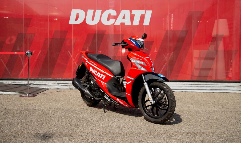 Kymco partenaire de Ducati Corse en MotoGP et Superbike