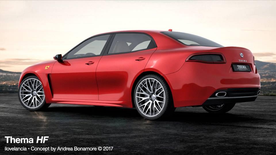 Lancia Thema Concept : la nouvelle berline électrique sera-t-elle ainsi ?