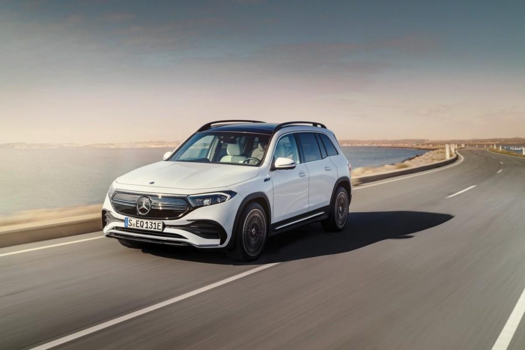 Nouveau Mercedes EQB à partir de 57 670 euros