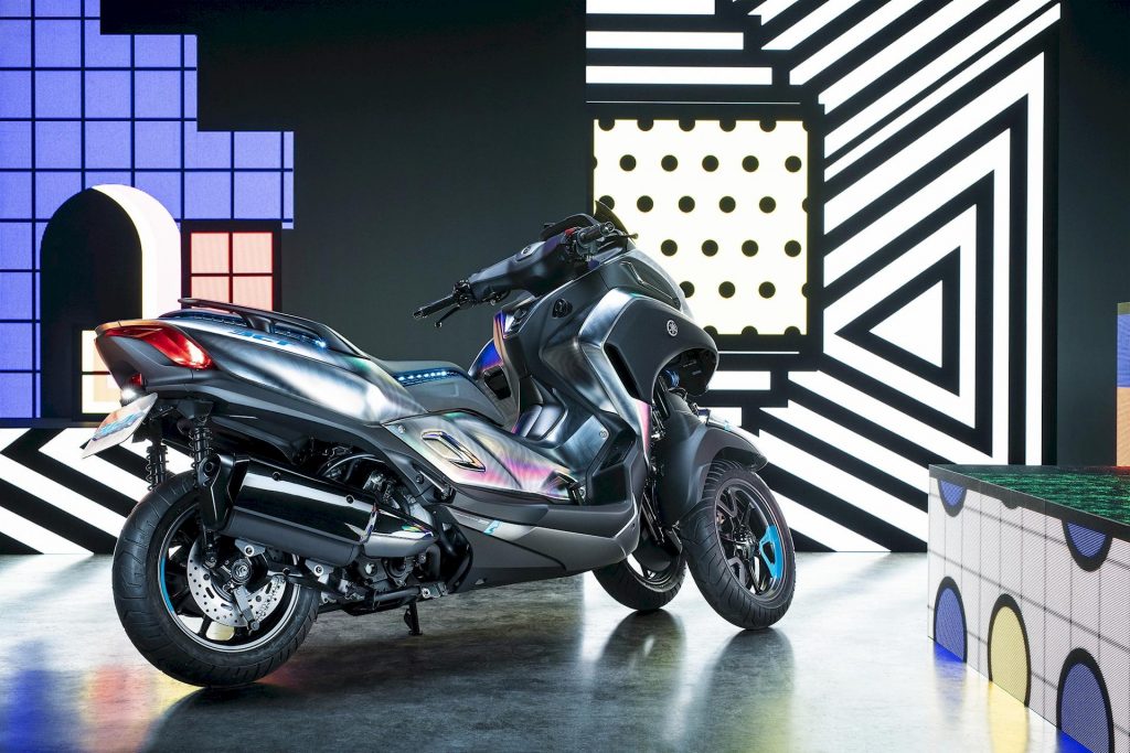 Yamaha 3CT : le prototype au Parco Valentino de Turin