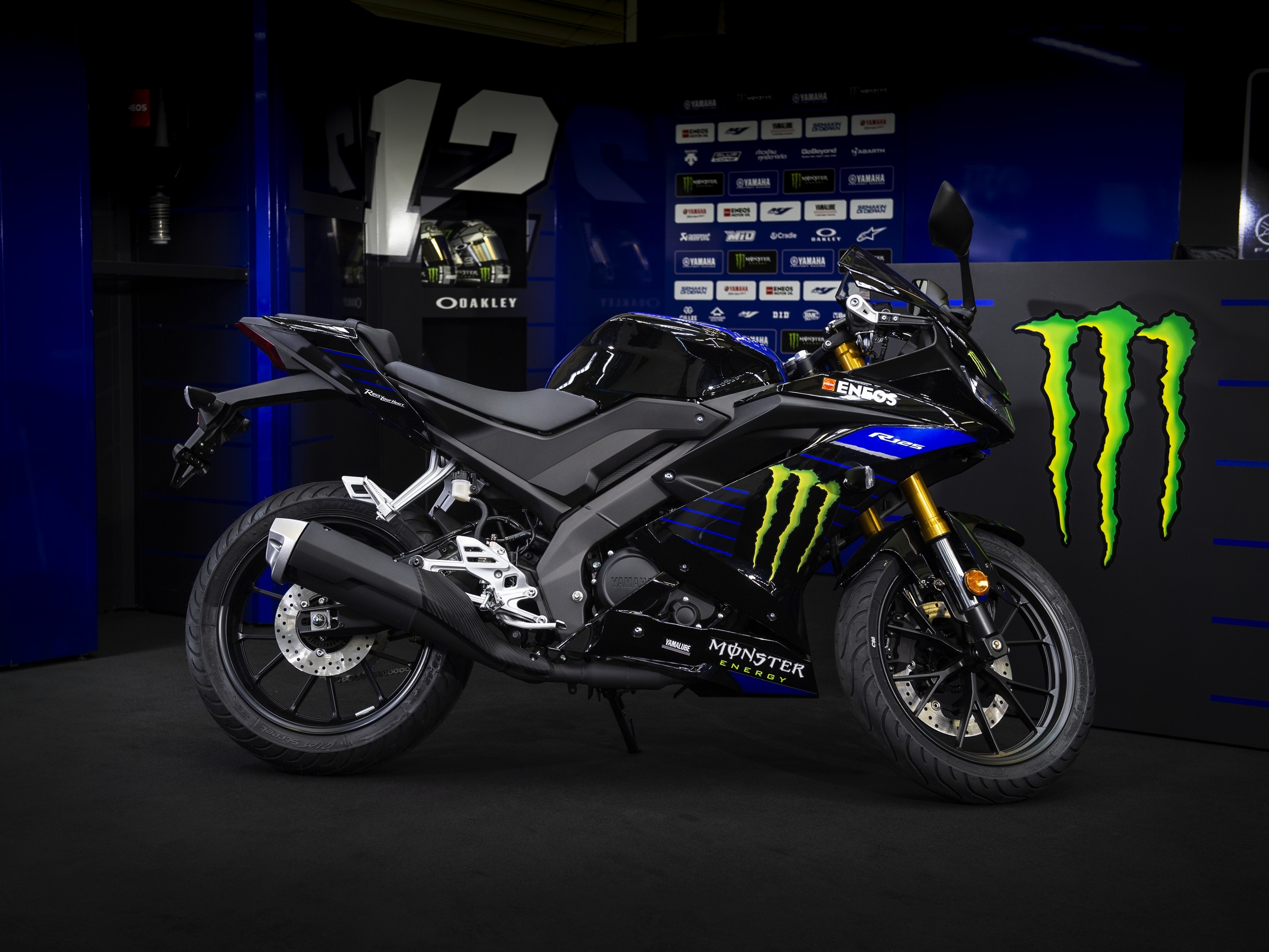 YZF-R125 Monster Energy Édition Yamaha MotoGP