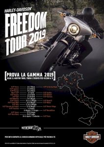 Calendrier Harley-Davidson Freedom On Tour 2019