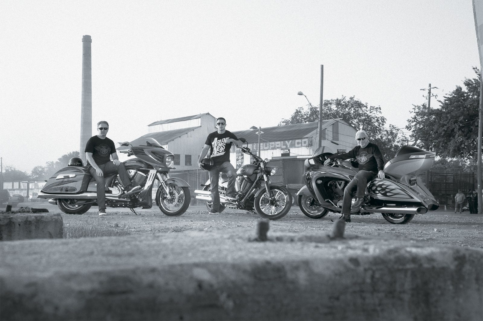 Arlen, Cory et Zach Ness Victory Ness Signature 2012
