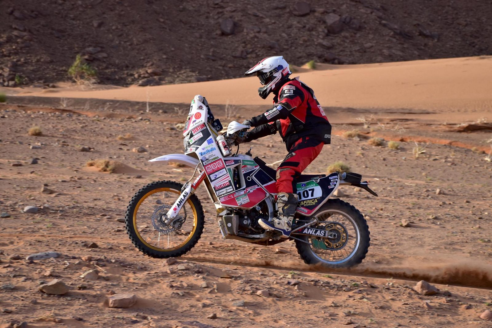 De retour de rallye Rides Franco Picco Africa Eco Race