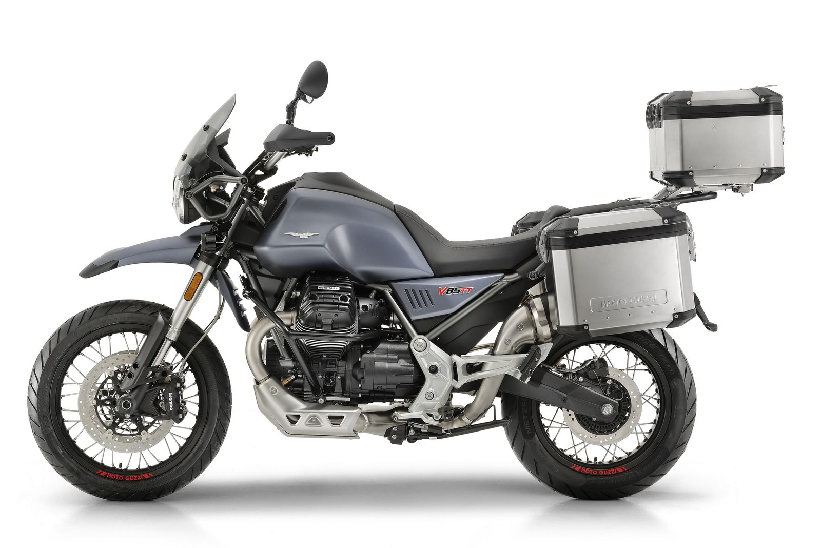 Moto Guzzi V85 TT équipée