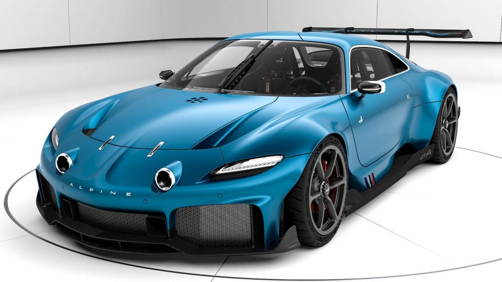 Avec Alpine GTA Concept, le constructeur français fait son entrée dans la