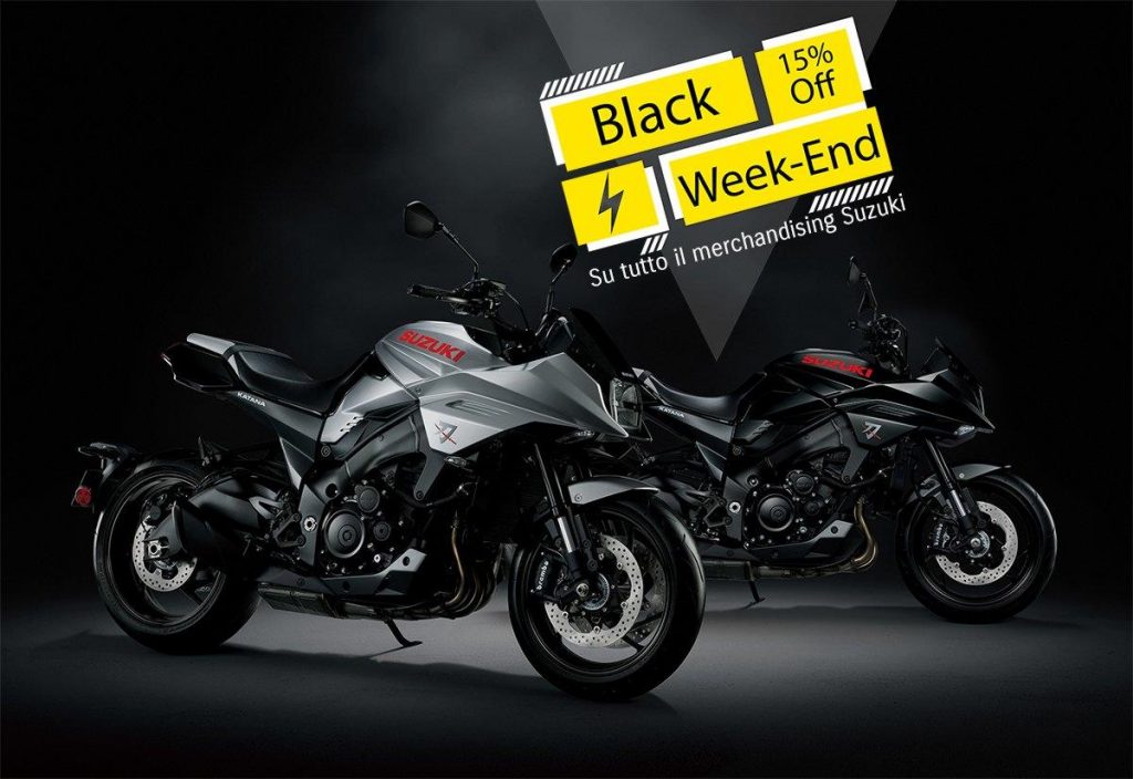 Black Friday Suzuki : 15% de réduction sur le e-commerce