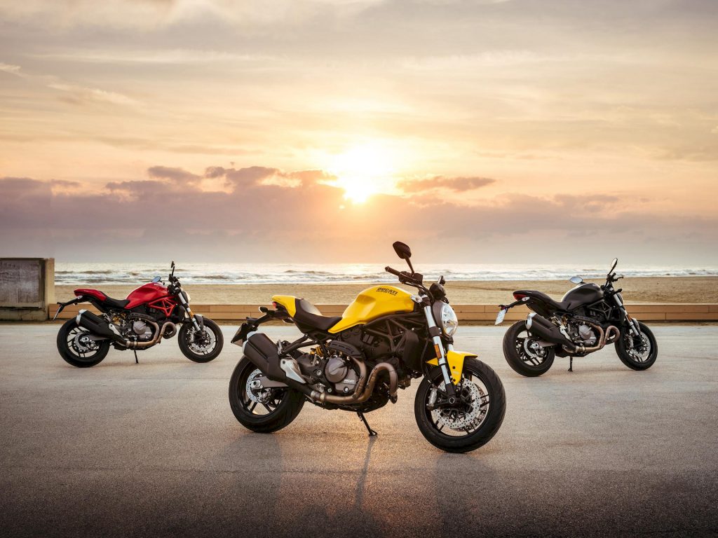 Ducati Monster 821 furtif