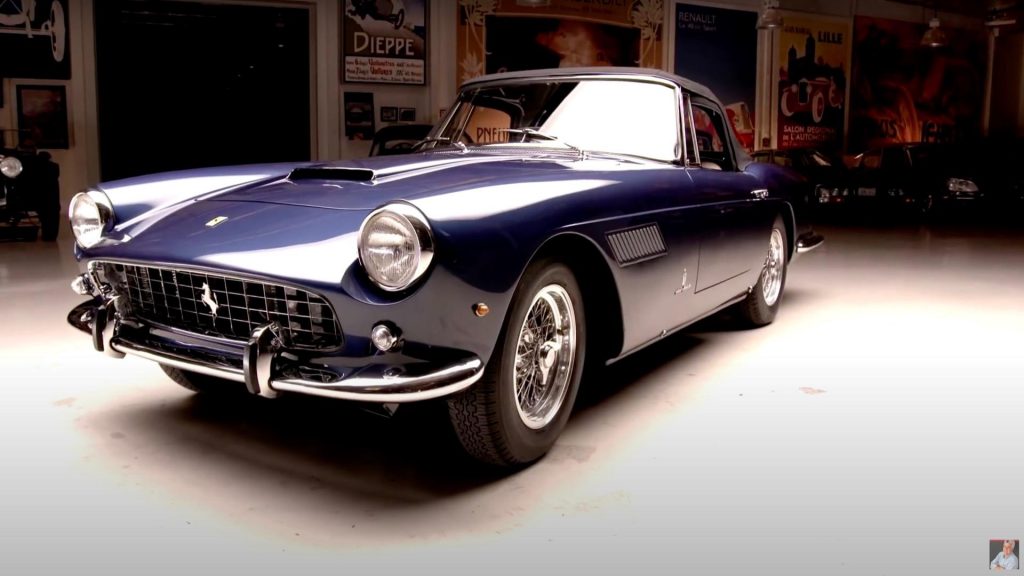 Jay Leno nous fait rêver avec une Ferrari 250 PF Cabriolet