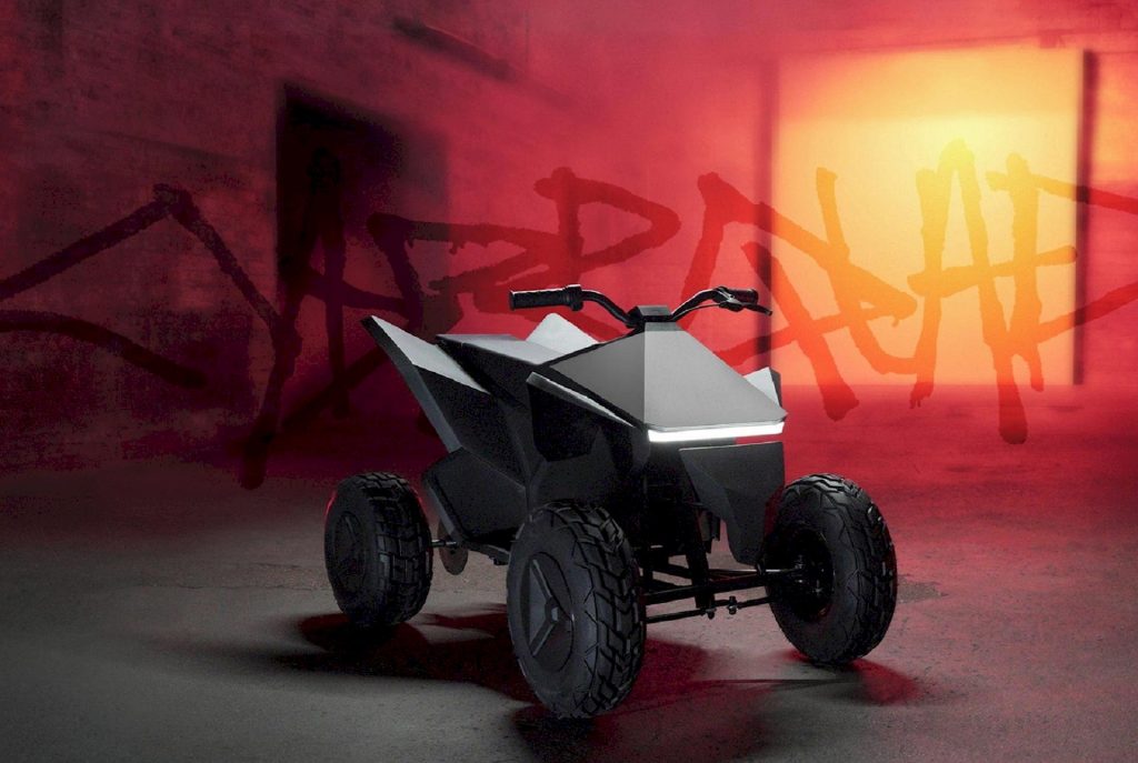 La Mini Tesla Cyberquad est déjà épuisée