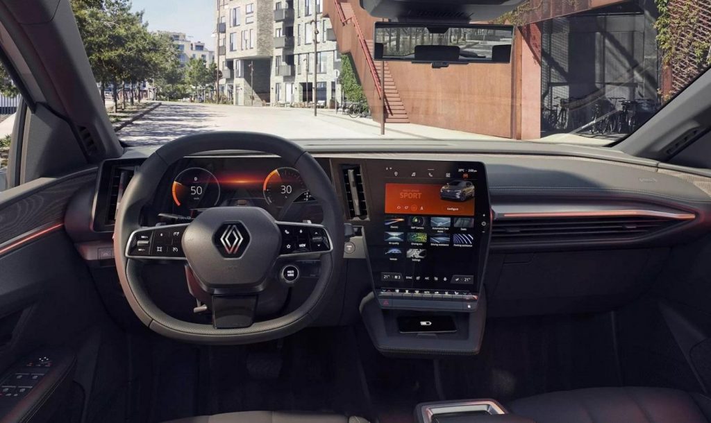 Le tout nouvel infodivertissement de LG arrive sur la Renault Mégane E-TECH Electric.