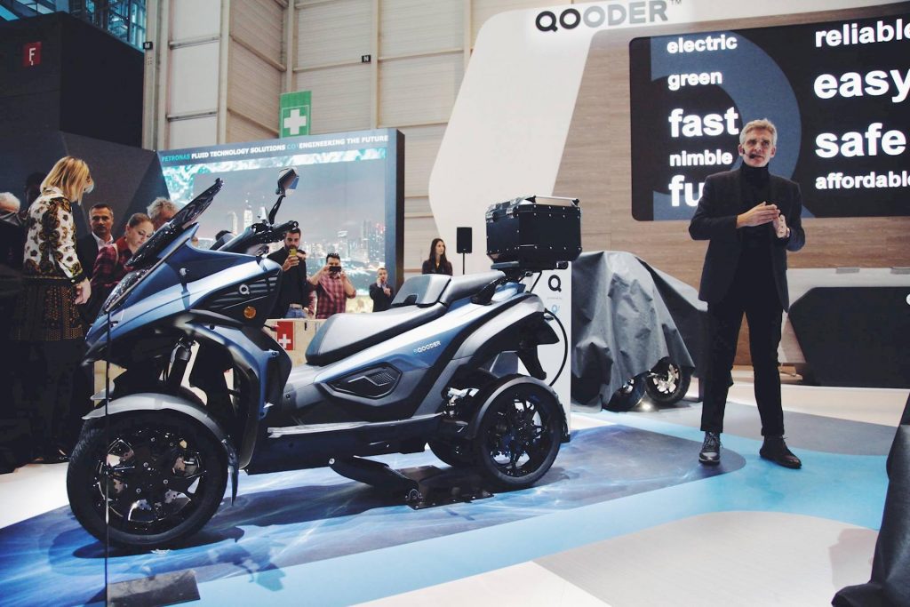 Quadro Vehicles eQooder : le quadricycle électrique à Genève