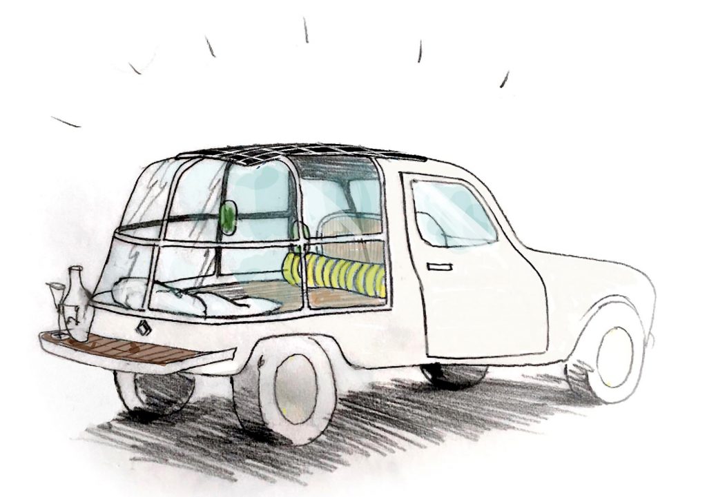 Renault Suite N°4 : le concept car signé par le designer Mathieu Lehanneur