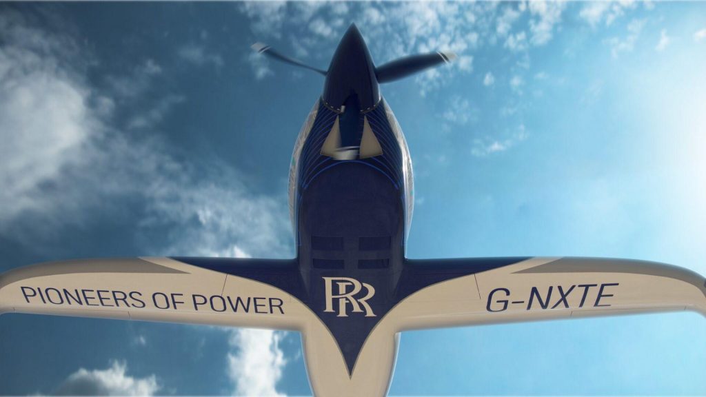 Rolls Royce Spirit of Innovation avec 622 km/h est le véhicule électrique le plus rapide au monde