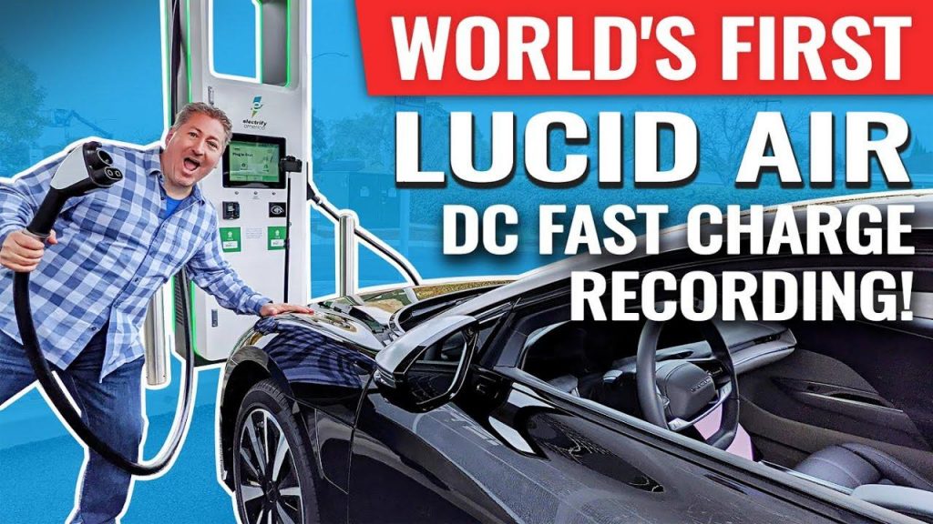 Tesla et Porsche tremblent : Lucid Air se recharge plus vite