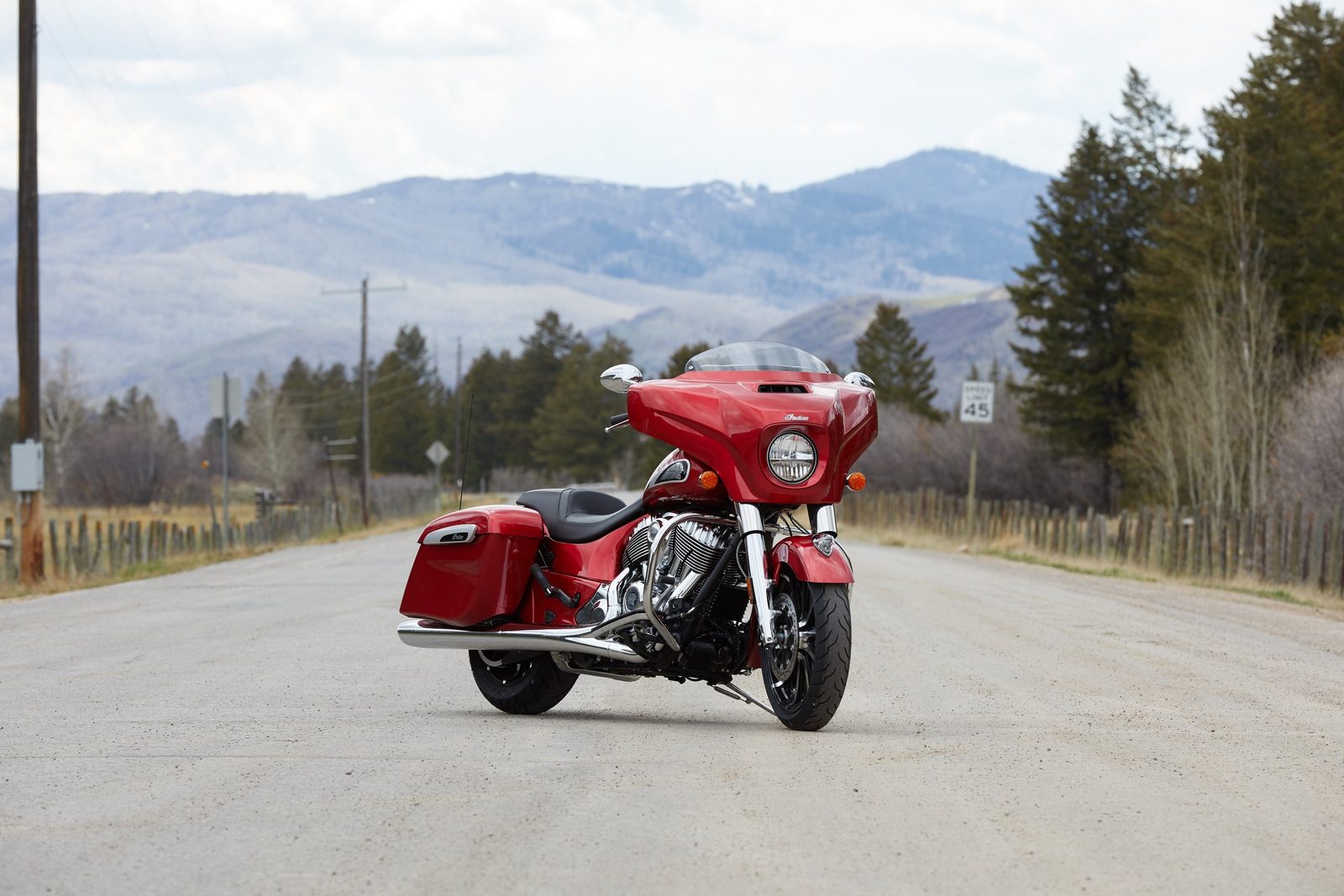 Indian Motorcycle Chieftain Limited 2019 Rubis Métallisé